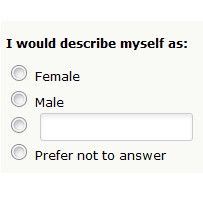 CCPA sex selection includes FILL IN THE BLANK